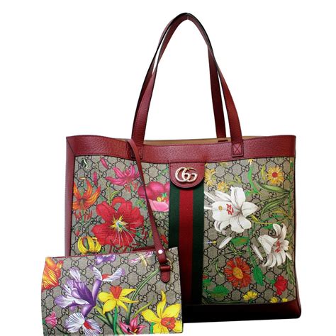 gucci box purse flower|Gucci vintage tote.